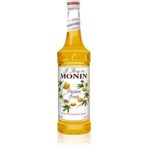 MONIN SYRUP PASSIONFRUIT 700ml GLASS