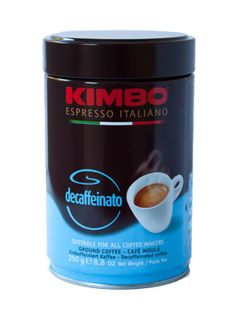 COFFEE DECAFFEINATO GROUND 250g TIN