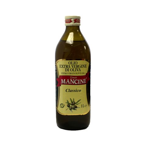 EXTRA VIRGIN OLIVE OIL 1LT BOTTLE (MANCINI)