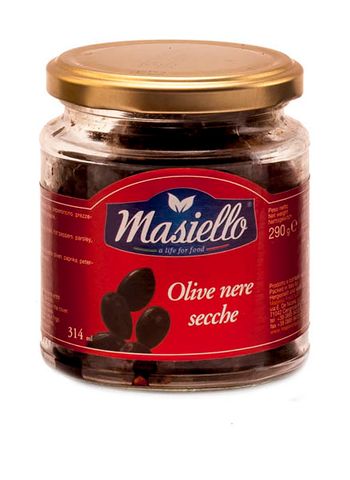 **OLIVES BLACK DRIED 290g JAR