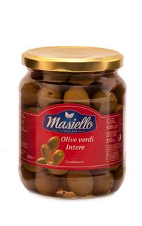 **OLIVES GREEN STONE IN 530g JAR