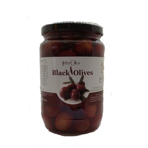 OLIVES BLACK 700ml JAR