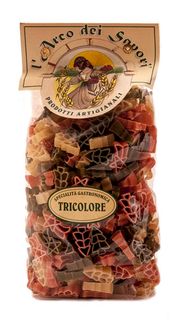 STELLE DI NATALE 5 SAPORI TRICOLORE 500g