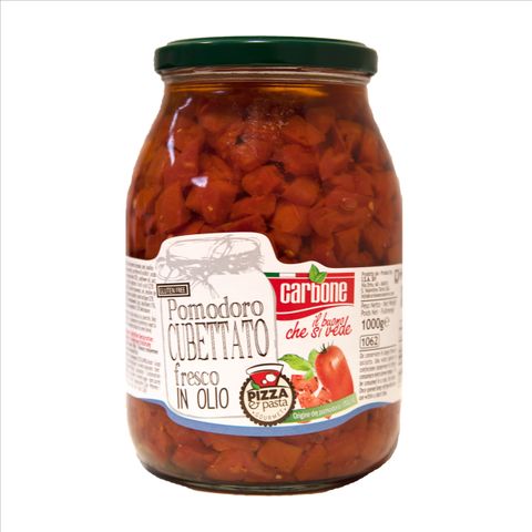 **POMODORO CUBETTATO (BRUSCHETTA IN OIL) 1062ml JAR