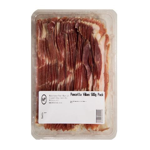 PANCETTA  ITALIAN SLICED 500g PACK