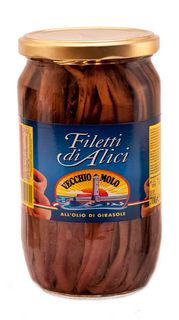 ANCHOVY FILLETS IN OIL 700g JAR