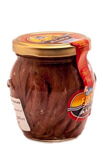 ANCHOVY FILLETS IN OIL (FLOTT)  200g JAR