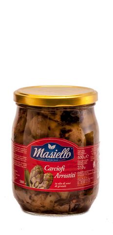 ARTICHOKES GRILLED IN OIL 530g JAR