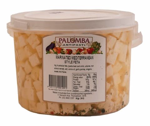 FETA MARINATED 2kg BUCKET