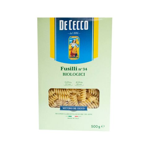 **FUSILLI ORGANIC (34) 500g PACK