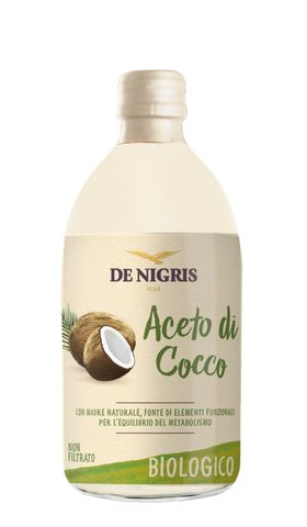 **ORGANIC COCONUT VINEGAR WITH MOTHER 500ml