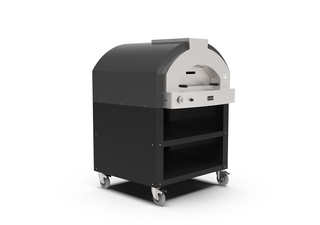 PIZZA OVEN QUICK 4 PIZZAS GAS ON BASE