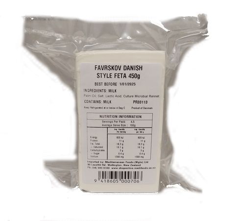 FAVRSKOV DANISH STYLE FETA 450g