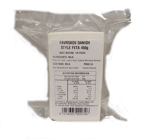 FAVRSKOV DANISH STYLE FETA 450g