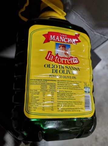 MANCINI POMACE OLIVE OIL 3 LITRE PET