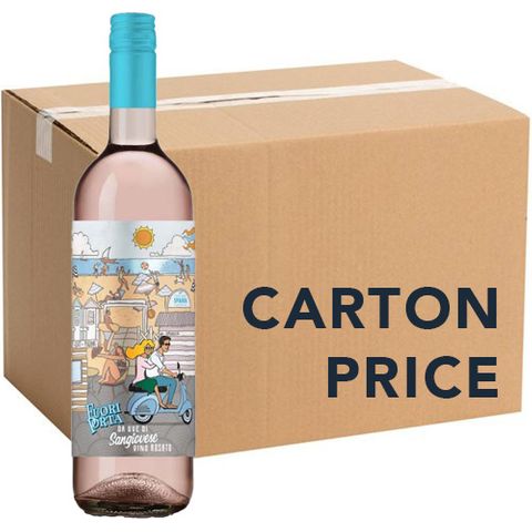 SANGIOVESE RUBICONE ROSATO FUORI PORTA IGP (12.5%) 750ml