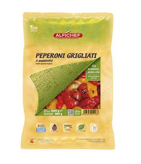 GRILLED PEPPERS SQUARED 1kg pouch