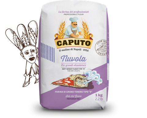 FLOUR NUVOLA 1kg RETAIL BAG