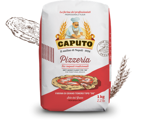 FLOUR RED PIZZERIA 1kg RETAIL BAG