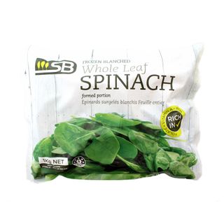 SPINACH LEAF FROZEN 1kg PACK