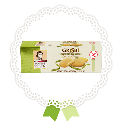 **GRISBI GLUTEN FREE LEMON BISCUITS 150g