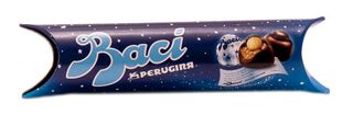 **DARK CHOCOLATE BACI 3 PIECE TUBE