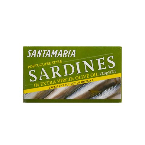 SARDINES IN EXTRA VIRGIN OLIVE OIL 120g