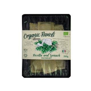 ORGANIC RICOTTA & SPINACH RAVIOLI 250g