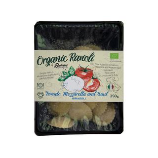 ORGANIC TOMATO & MOZZARELLA GIRASOLI 250g