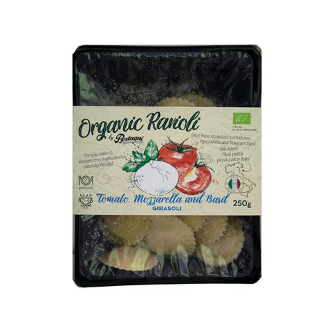 ORGANIC TOMATO & MOZZARELLA GIRASOLI 250g