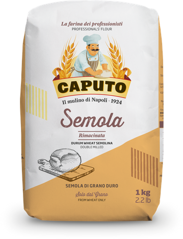 FLOUR SEMOLINA RIMACINATA 1kg CAPUTO