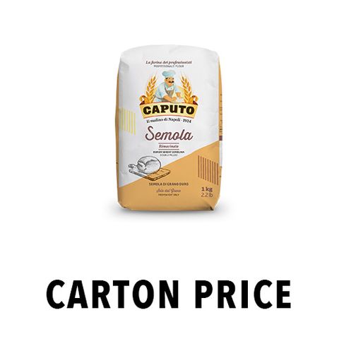 FLOUR SEMOLINA RIMACINATA 1kg CAPUTO