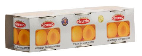 PEACH HALVES 3x200g CAN