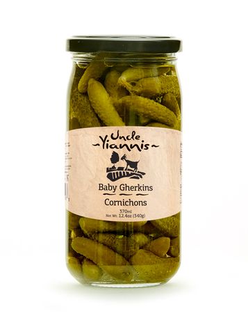 BABY GHERKINS 370ml Jar