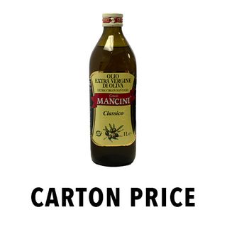 EXTRA VIRGIN OLIVE OIL 1LT BOTTLE (MANCINI)
