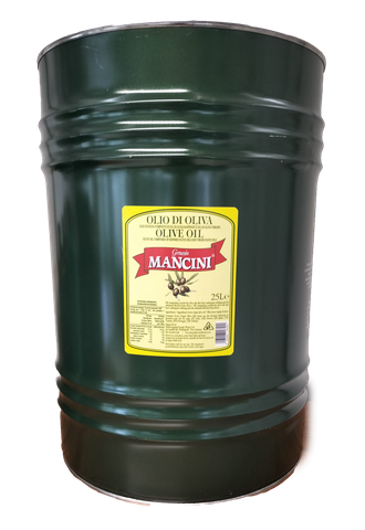 MANCINI PURE OLIVE OIL 25lt TIN