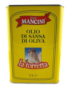 POMACE OLIVE OIL 3 LITRE TIN (MANCINI)