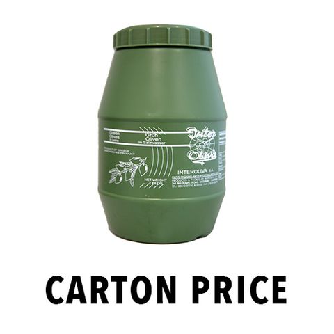 OLIVES GREEN STUFFED PIMENTO MAMMOTH 3.3kg