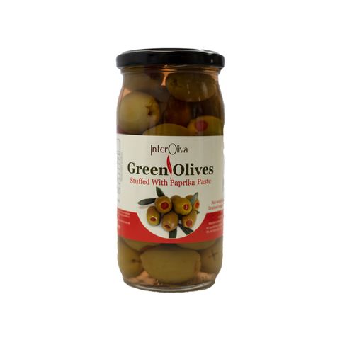 OLIVES PAPRIKA STUFFED MAMMOTH 350g JAR