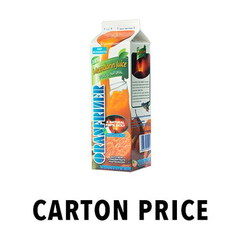 SICILIAN 100% MANDARIN JUICE 950ml