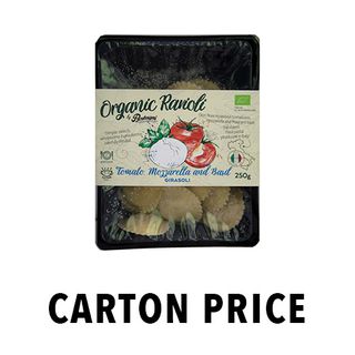 **ORGANIC TOMATO & MOZZARELLA GIRASOLI 250g