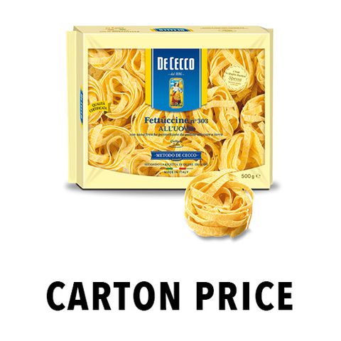 FETTUCCINE ALL UOVO (303)500g