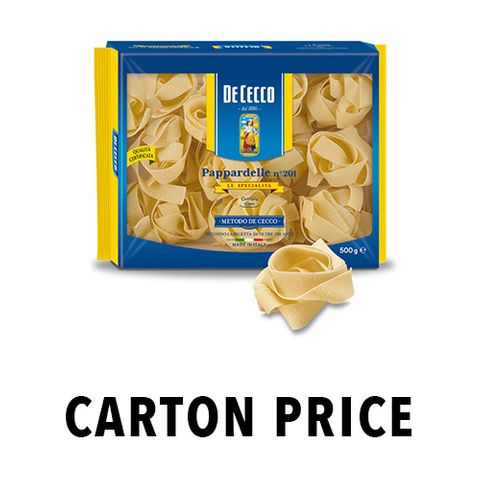 PAPPARDELLE NIDI SEMOLA (201) 500g
