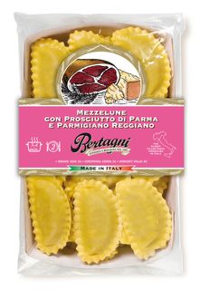 MEZZELUNE PARMA HAM and PARMIGIANO REGGIANO 250g