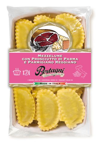 MEZZELUNE PARMA HAM and PARMIGIANO REGGIANO 250g