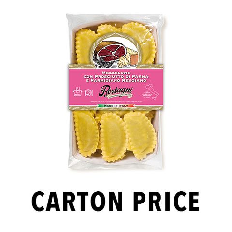 MEZZELUNE PARMA HAM and PARMIGIANO REGGIANO 250g