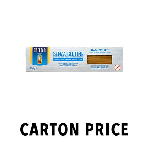 SPAGHETTI GLUTEN FREE (012) 400g