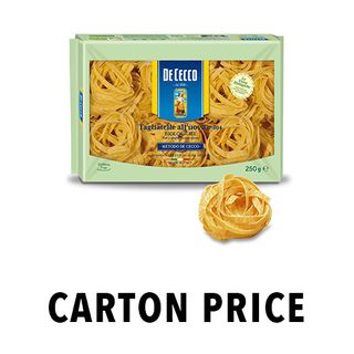 **TAGLIATELLE ALL UOVO NIDI (304) 500g