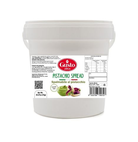 PISTACHIO SPREAD 20% 1Kg Tub
