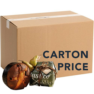 PANETTONE PERE E CIOCCOLATO 500g HAND WRAPPED